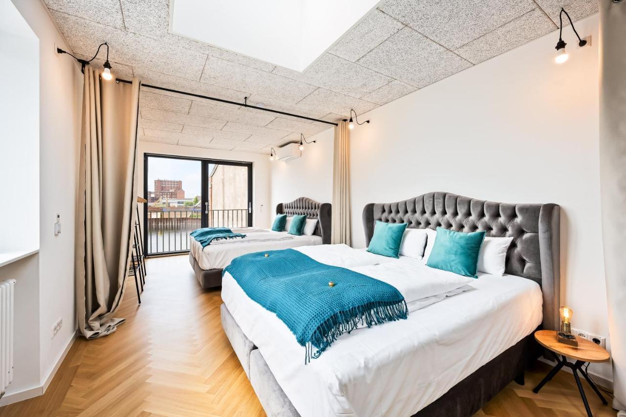 Apartmán Lit Living - Luxus Loft - Box Spring - Air Con - Bbq - Panorama MHG Exteriér fotografie